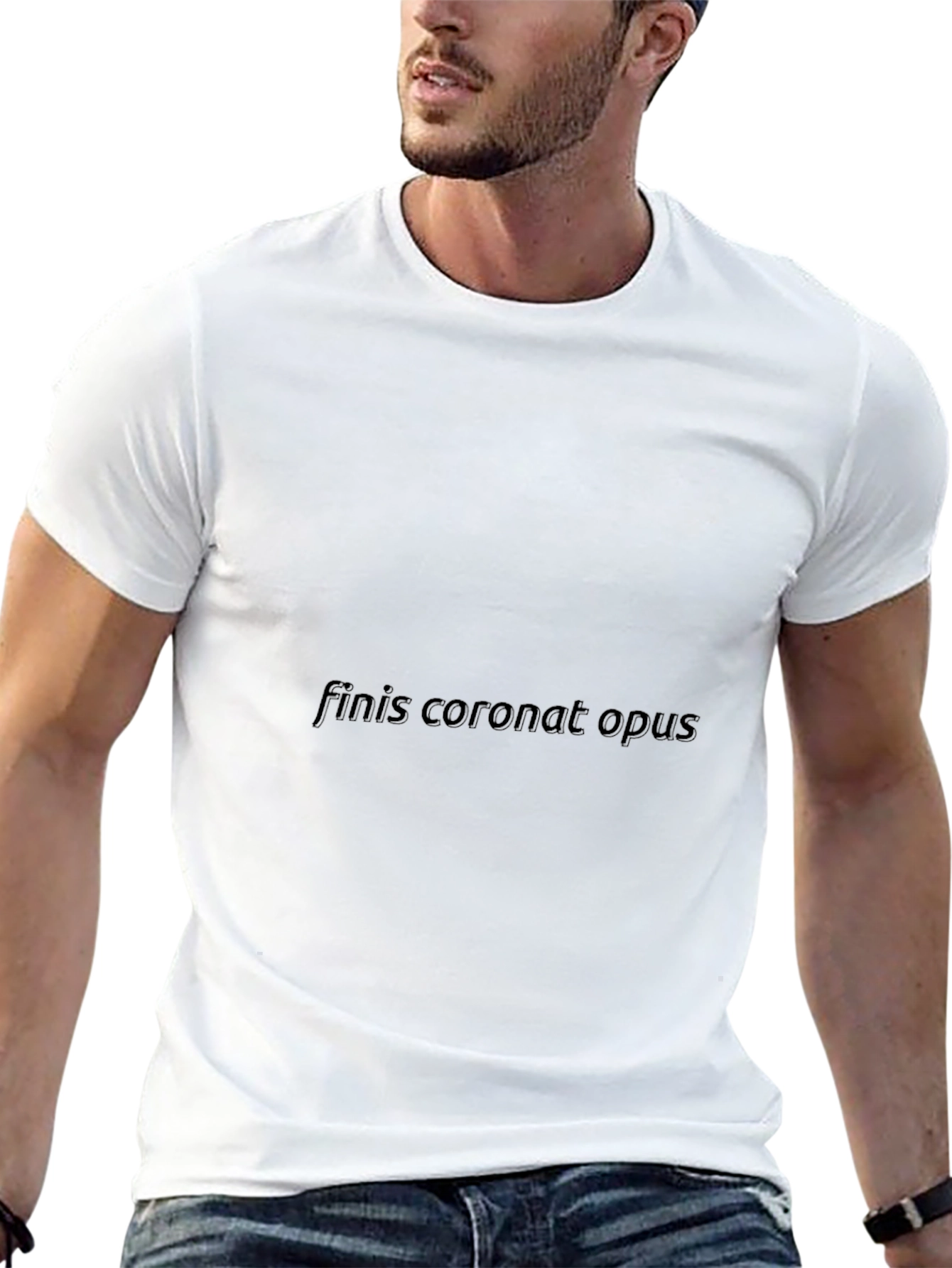 Finis Coronat Opus Graphic Tee