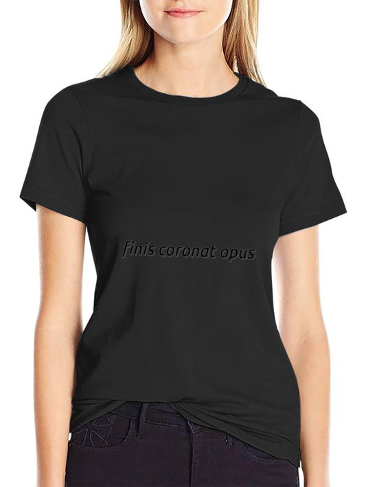 Finis Coronat Opus Graphic Tee